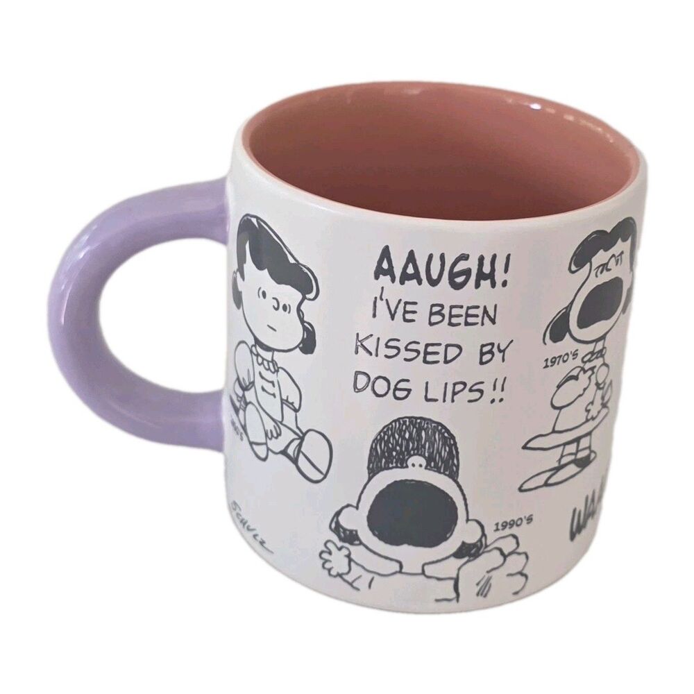 Hallmark Peanuts 75th Anniversary Lucy Through the Decades Coffee Mug